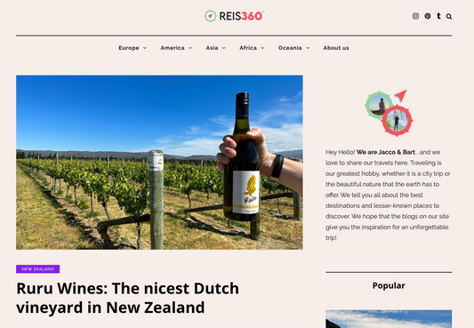 "The Nicest Dutch Vineyard In New Zealand"