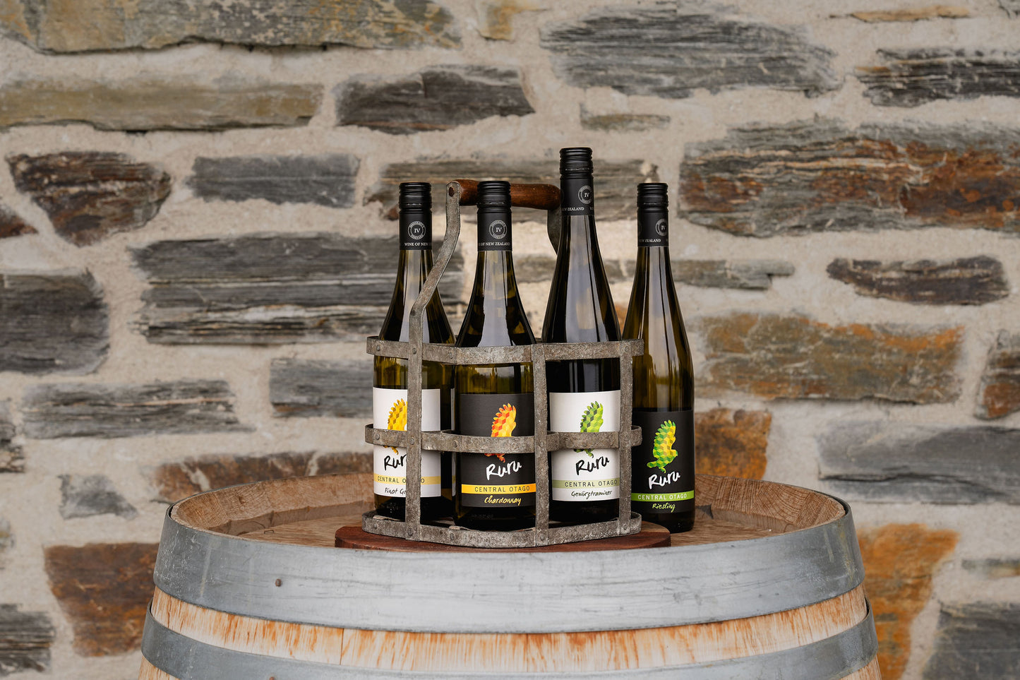 4 Bottle Central Otago White Wine Tasting Set